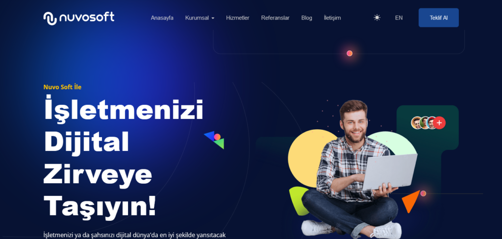 İstanbul Web Tasarım Nuvo Soft Kurumsal Web Tasarım